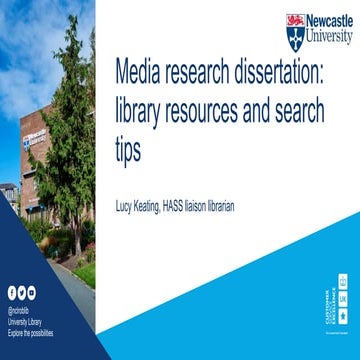 Media research dissertation
