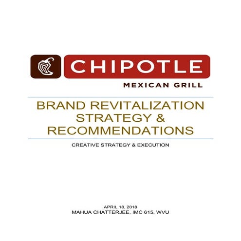 Chipotle _Brand Revitalization Strategy
