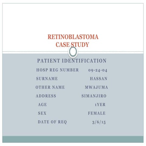 MCHAU radiology Department on special cases