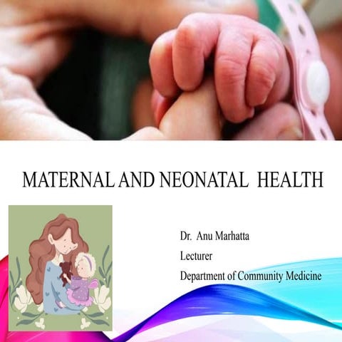Maternal and neonatal Health  Introduction.pptx