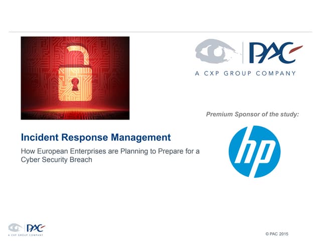 Breaches Are Bad for Business. How Will You Detect and Respond to Your Next C...