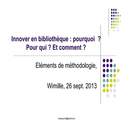 Intervention Marie-Christine Jacquinet, directrice des bibliothèques de Châlo...