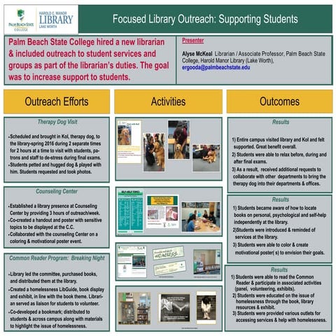 SEFLIN 2016 Regional Conference Poster by Alyse McKeal (Sole designer&contrib...