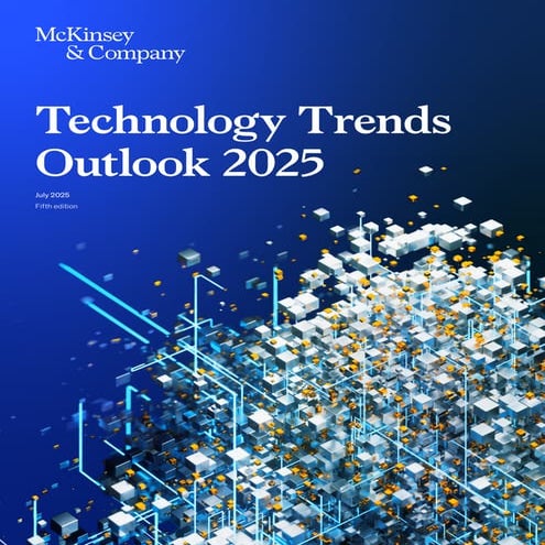 Mckinsey Technology Outlook, 13 Trends                        rends