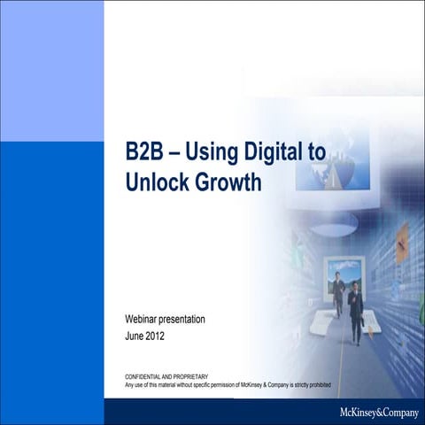 Driving growth in B2B through digital