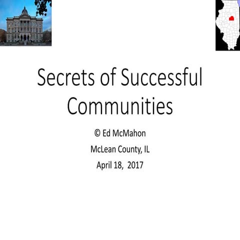 2017 Community Information Forum - Ed McMahon