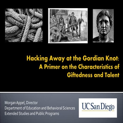 Hacking Away at the Gordian Knot