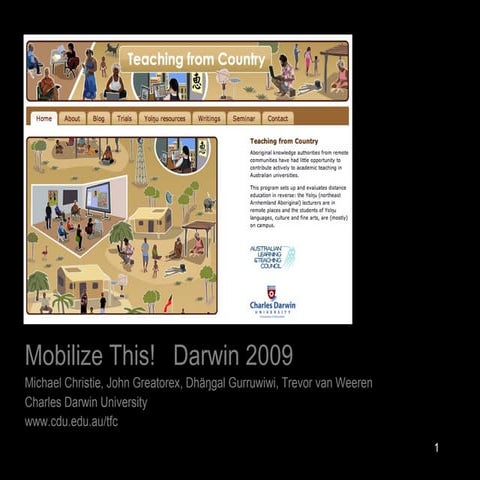 Michael Christie MobilizeThis2009