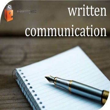 business communication module number three