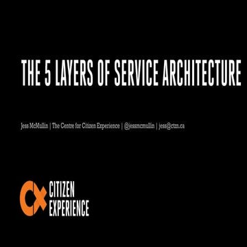 Design To Make a Difference: Beyond UX Unicorns to the 5 Layers of Service Ar...