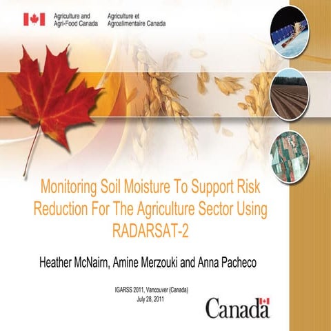 McNairn soil moisture IGARSS 2011 v2.ppt