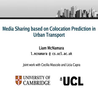 Media Sharing on Urban Transport