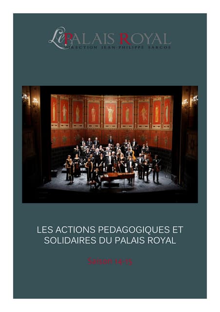 Mécénat. actions solidaires et péda...