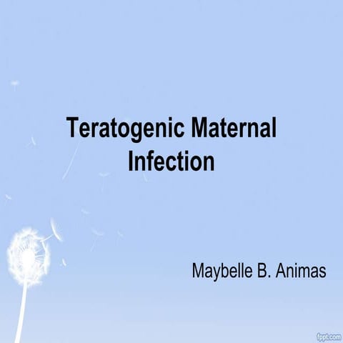 TERATOGENS