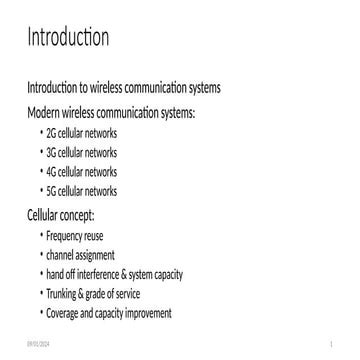 MCN unit-I part II 2022  ece communication techniques