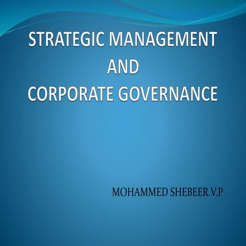 corporate level strategies