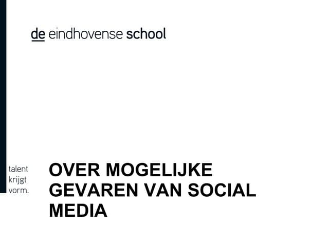 Mcom 1.3 social media en privacy