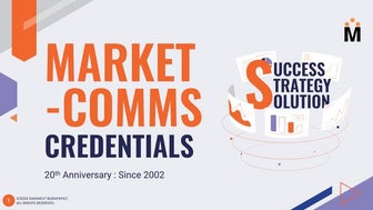 Market-Comms Co., Ltd. Credentials: 20 Years of Excellence in Strategic Commu...