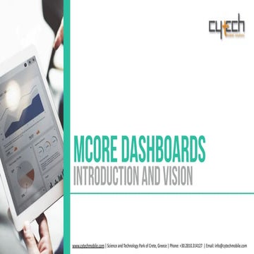 mCore Dashboards Vision