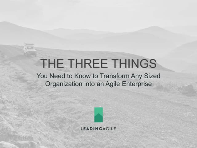 The Three Things