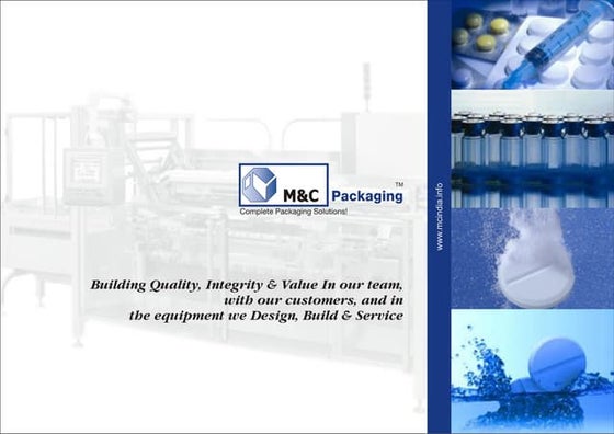 M&c Packaging presentations