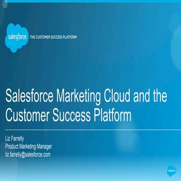 Marketing Cloud - Partner Office Hour (April 21, 2015)