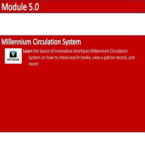 Mc pherson 5.0 how to check-out in library materials