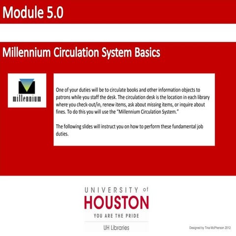 Mc pherson 5.0 how to check-out in library materials