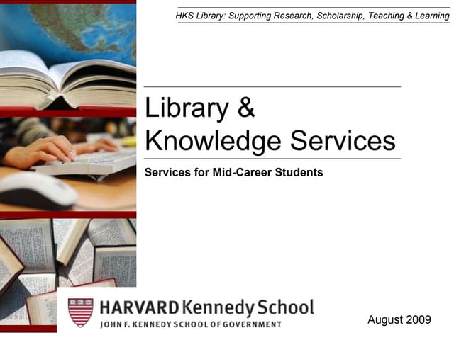 Research 101 for Mid-Career Students
