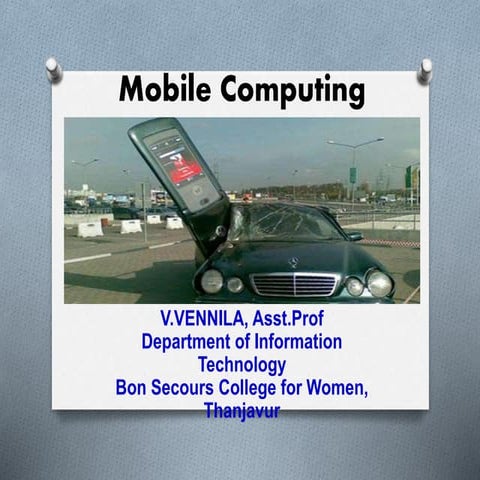 BASICS OF MOBILE COMPUTING | PPT