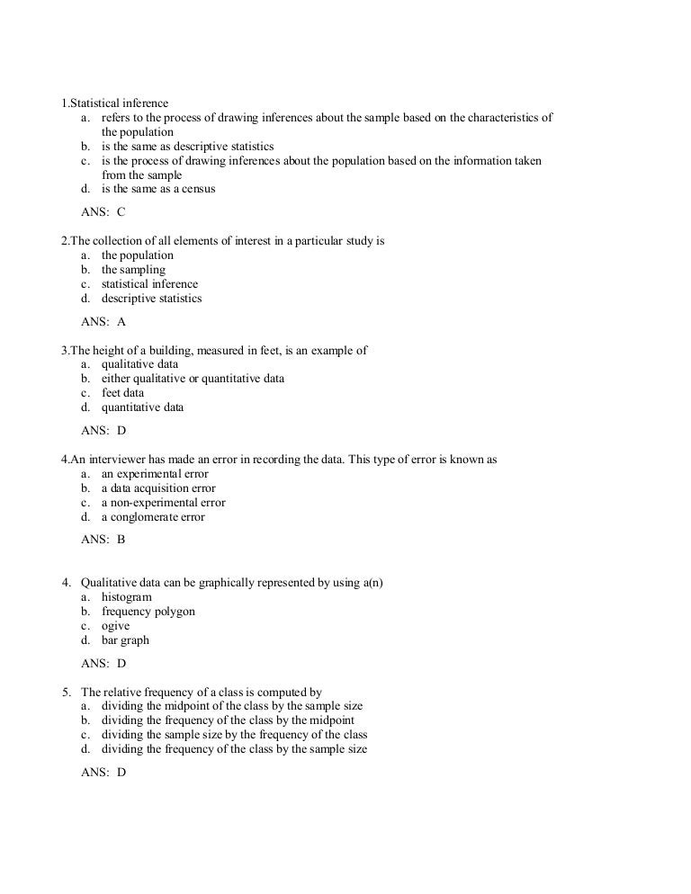 mcq on presentation of data