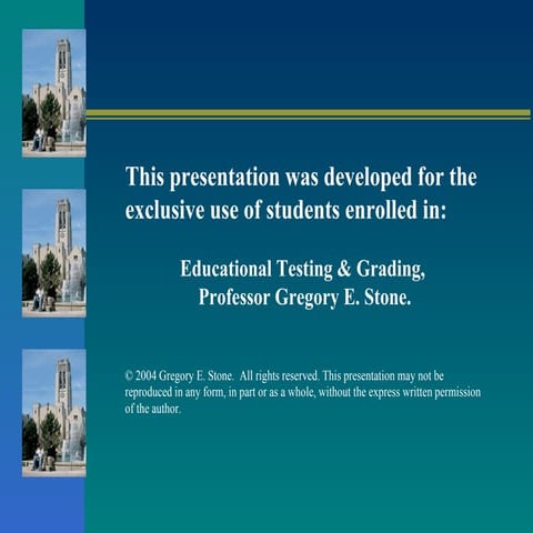 Multiple Choice Golden Rules