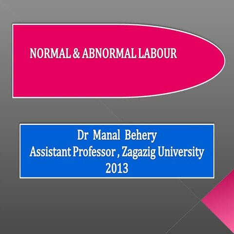 Mcq on normal and abnormal labor for undergraduate