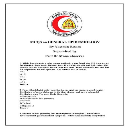 Mcqs   general epidemiology