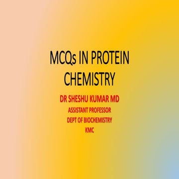 MCQs IN PROTEIN CHEMISTRY.pptx