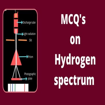 MCQ's on hydrogen spectrum.pdf