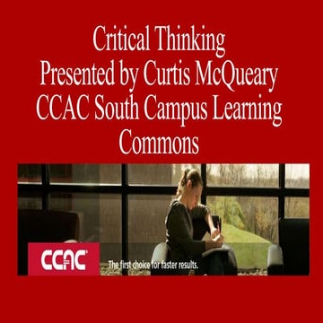 McQueary critical thinking workshop