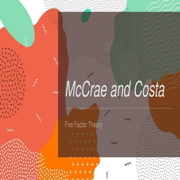 Mcrae and Costa Powerpoint presentation.pptx
