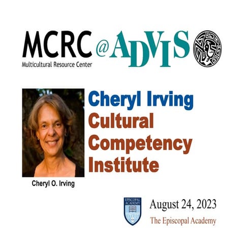 MCRC@ADVIS Cultural Competency Institute 2023