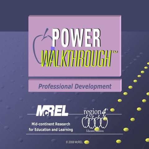 Mc Rel Power Walkthrough Overview