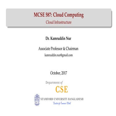 Cloud Infrastructure