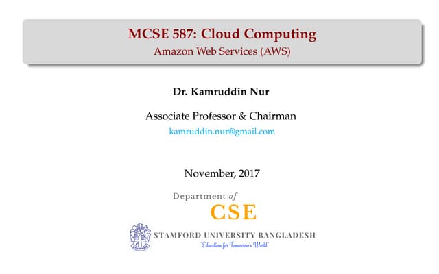 Amazon Web Services