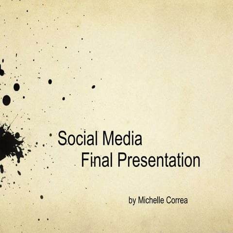 Social Media | PPTX