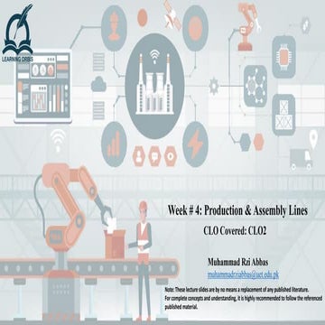 Comprehensive Analysis and Optimization of Manual Assembly Lines in ...