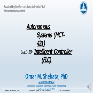 MCT431_Autonomous Systems-L10_Intelligent Controller (FLC)[1].pptx