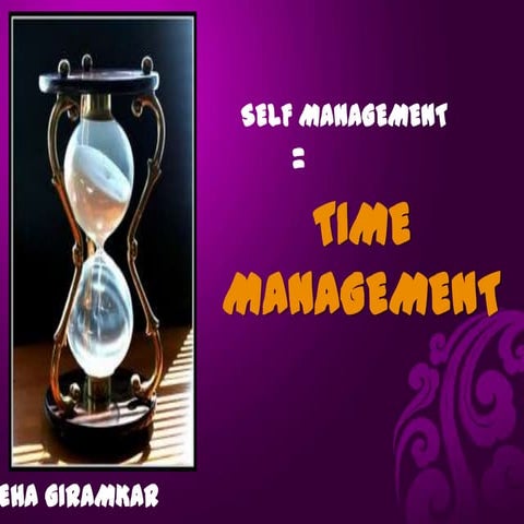  time management