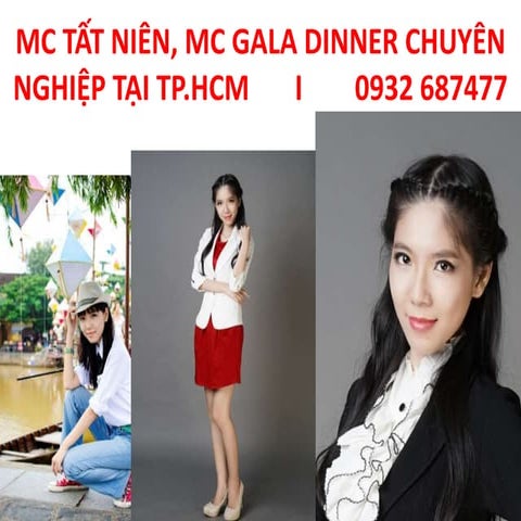 Mc tất niên, Cho thuê mc gala dinner chuyên nghiệp tại tp.hcm