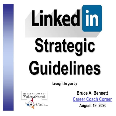 LinkedIn Strategic Guidelines