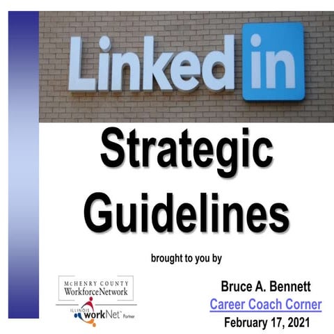 LinkedIn Strategic Guidelines
