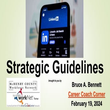 LinkedIn Strategic Guidelines February 2024